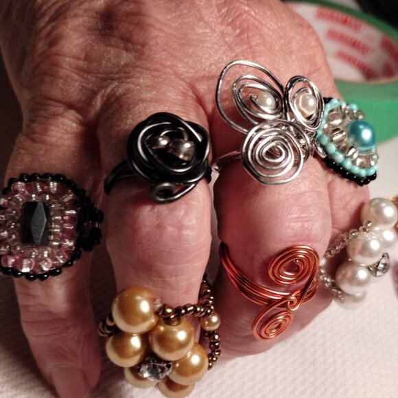 Handcrafted bundle ring various size 5-12 - Picture 13 of 16